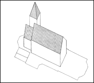 4. Kirche (frühes 13. Jahrhundert)